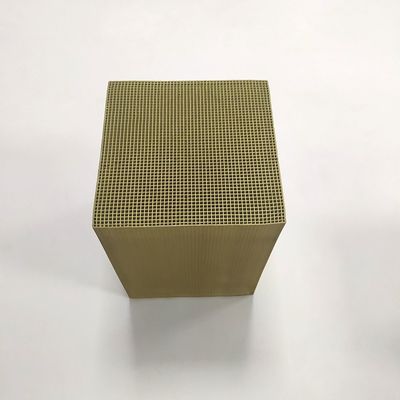 600 Cell Denitrification Catalyst Honeycomb Structure Ships Flue Gas Treatment